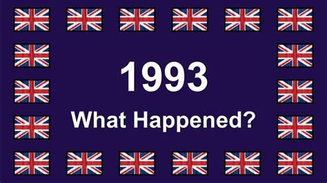 1993|What Happened In 1993